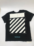 Off-White Tee "Temperature" Black/White.