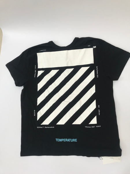 off-white 2018ss temperature teeヴァージル Off-White C/O off-white 2018ss temperature teeヴァージル Off-White C/O
